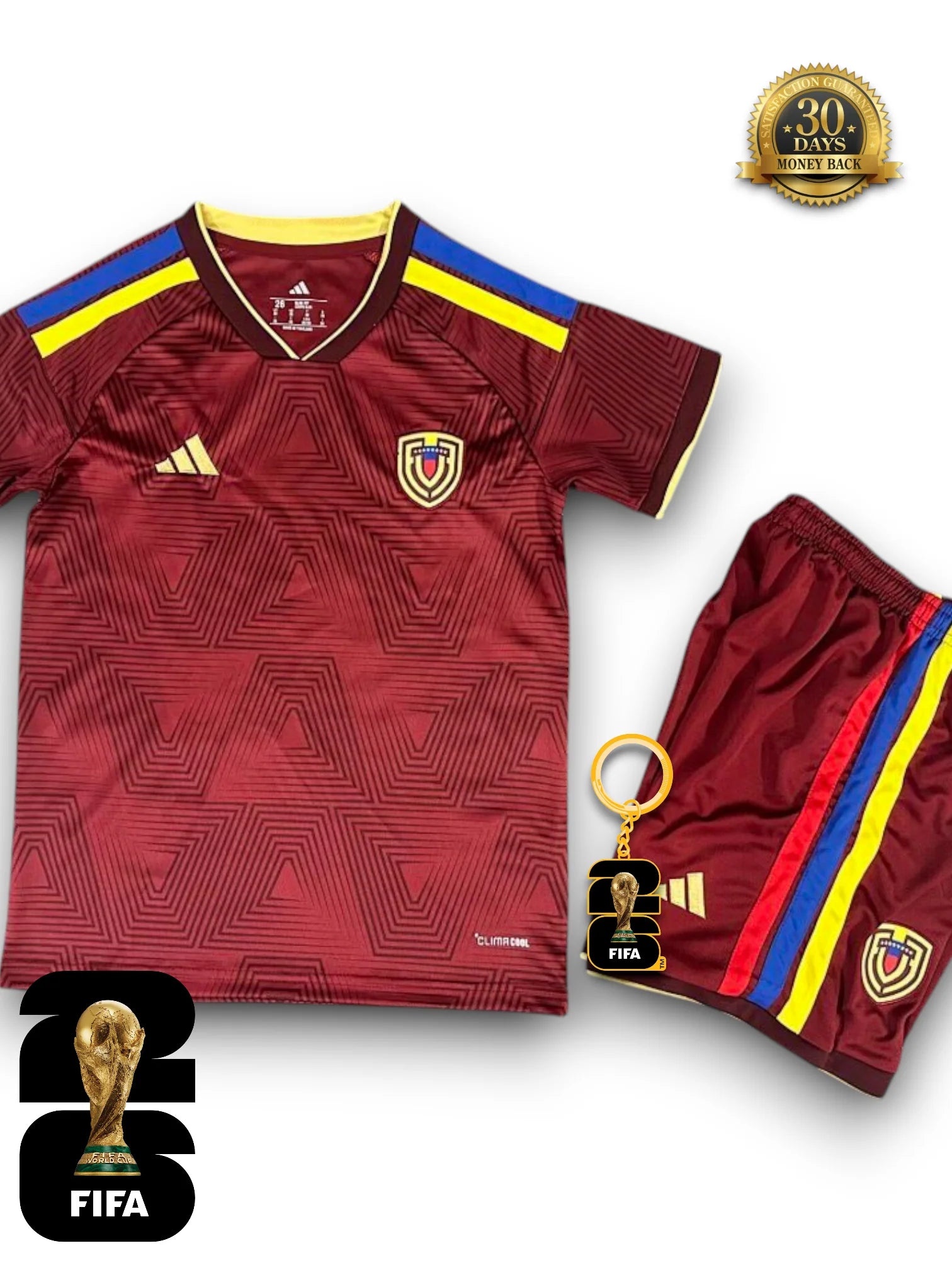 Kit Kids Venezuela World Cup 2026 Jersey