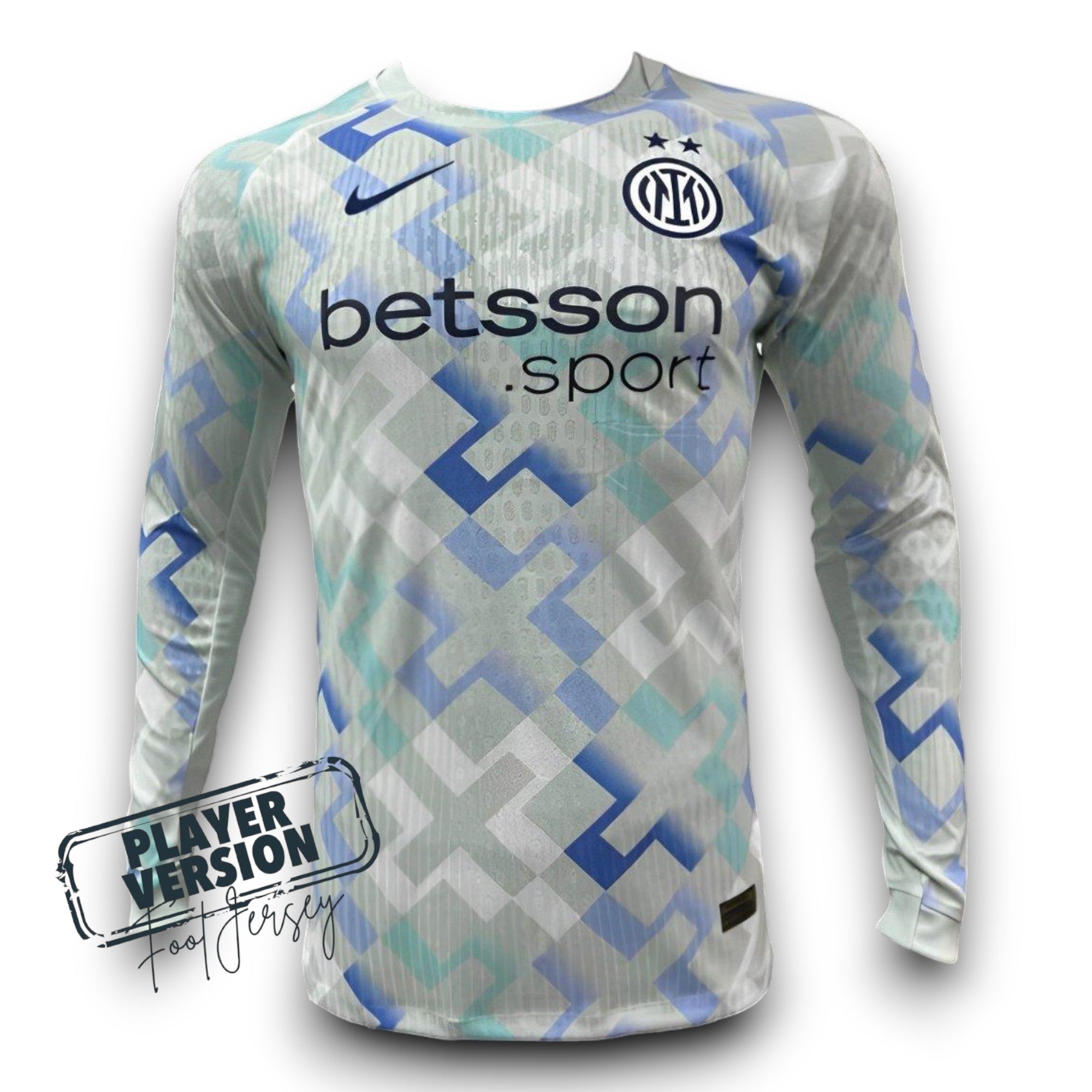 Inter Milan Away 2025/2026 Player Jersey - Long Sleeve