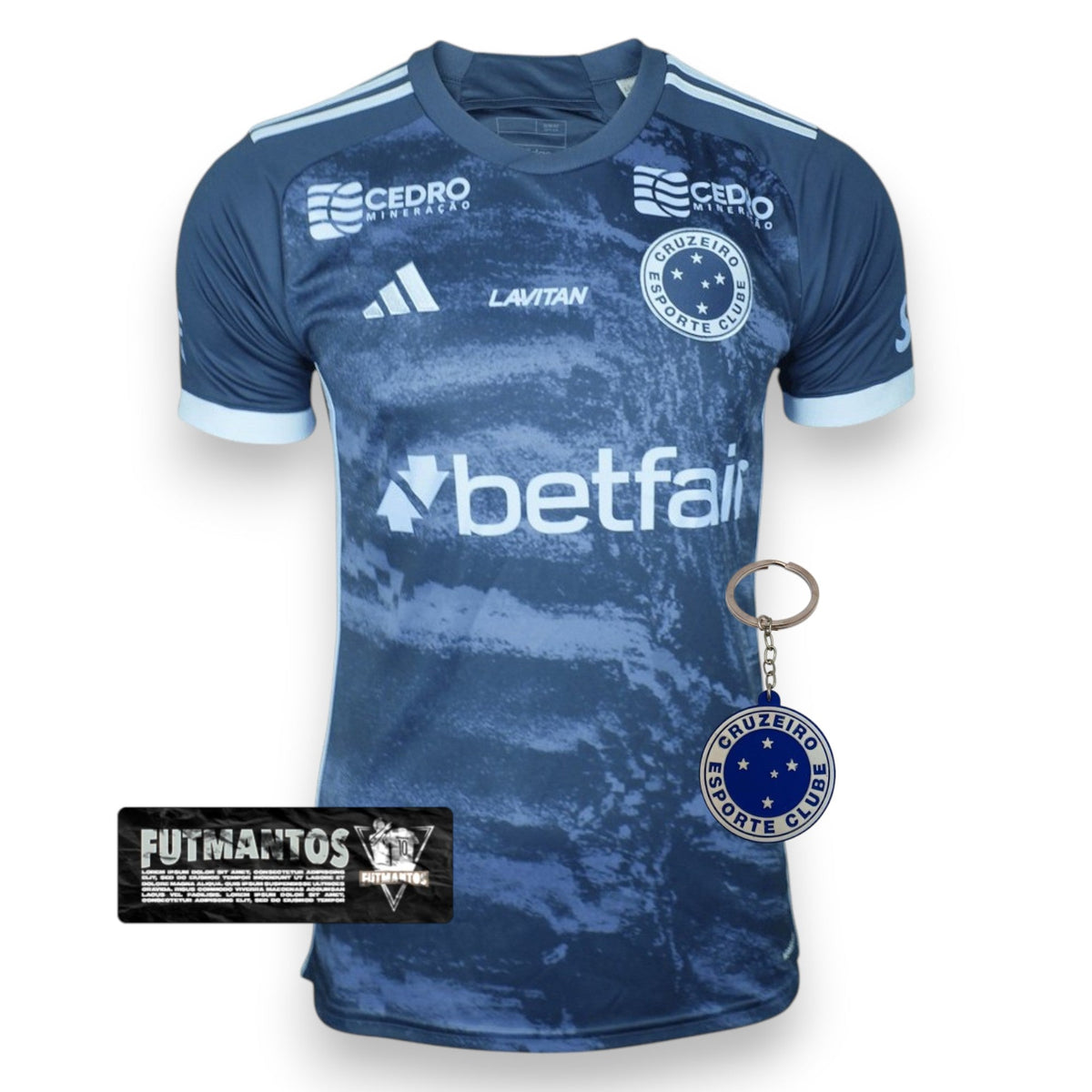 Camisa Cruzeiro III 24/25 Azul