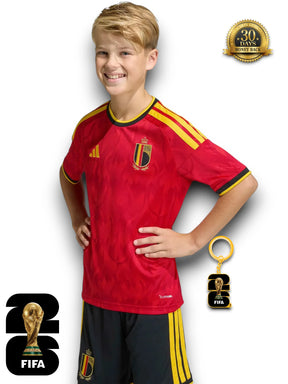 Kit Kids Belgium World Cup 2026 Jersey