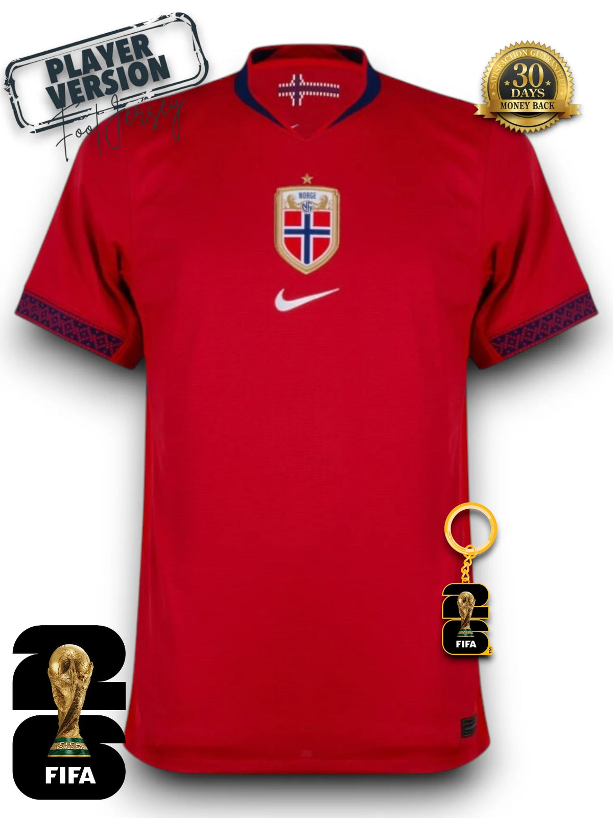 Norway World Cup 2026 Jersey - Player Version