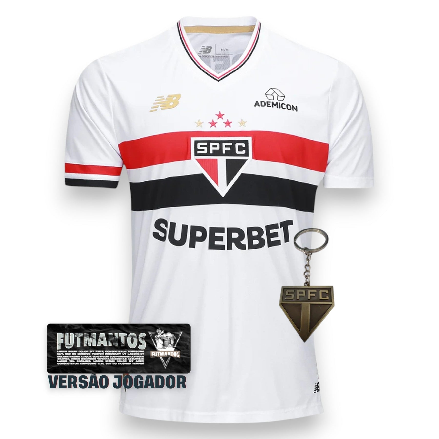 Camisa São Paulo I 25/26 Jogador