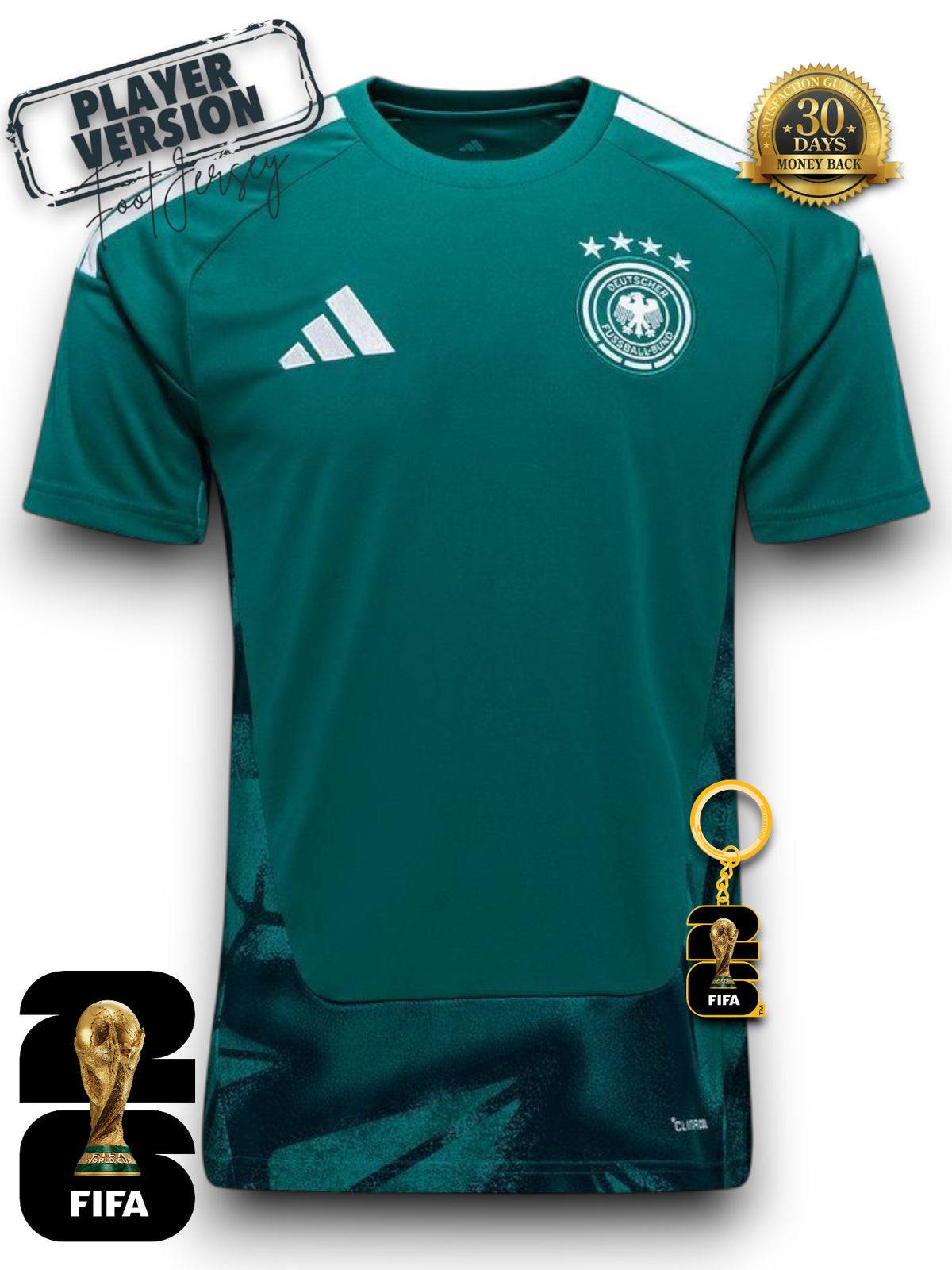 Germany World Cup 2026 Goalkeeper Jersey - Player Version