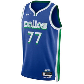 Luka Don������������������i������������������ - Dallas Mavericks Unisex 2023 NBA Jersey - City Edition - Blue