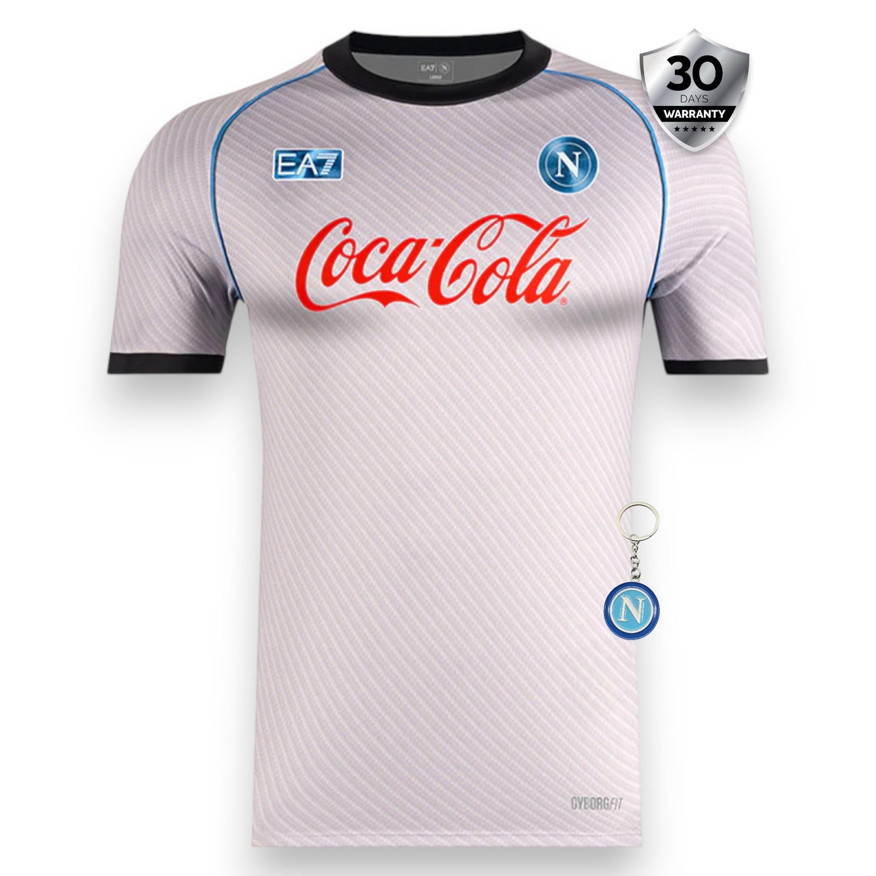 Napoli White/Silver Training Jersey 2025/26